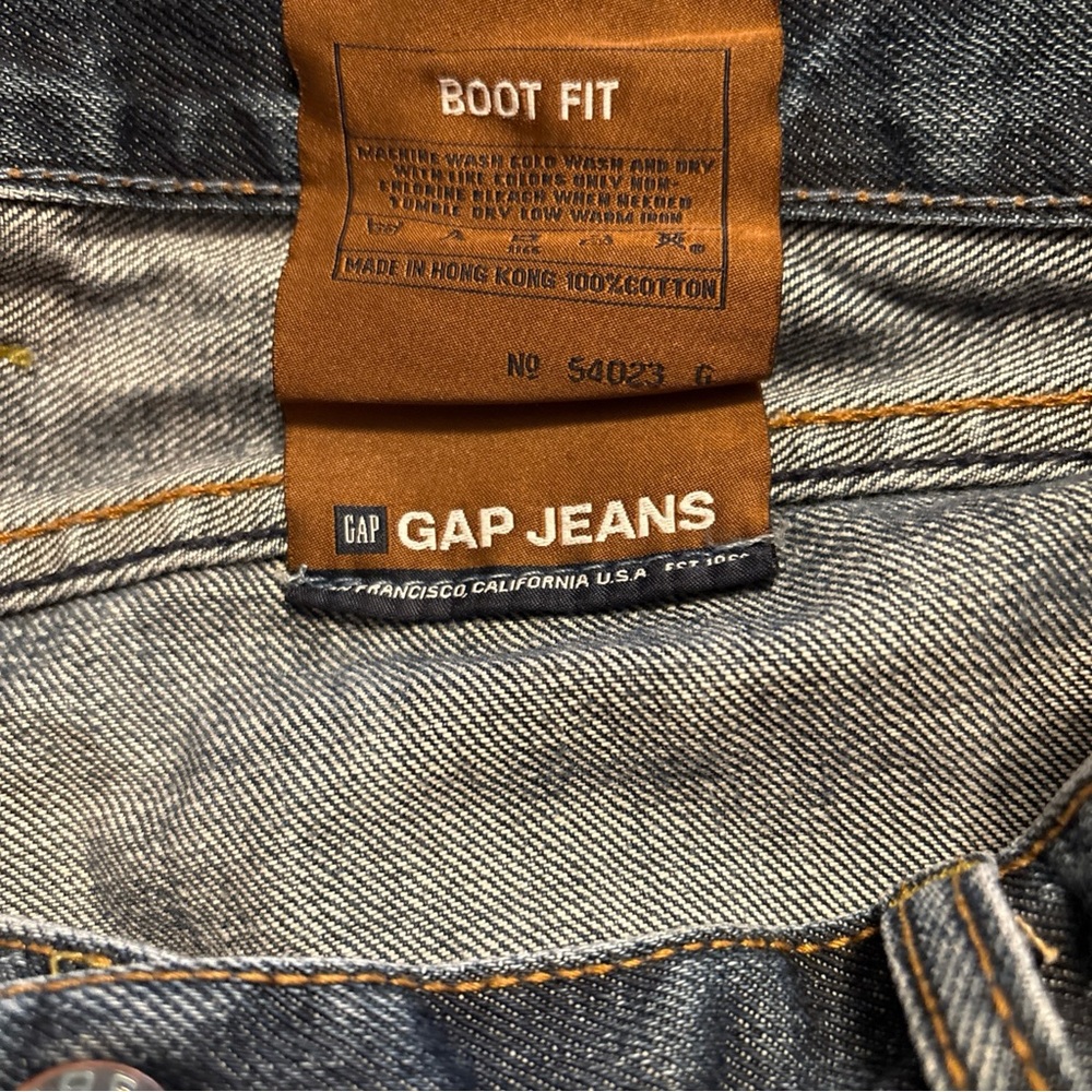 Men’s Boot Fit Gap Jeans 36X32 Wide Leg
In Excellent Condition - Picture 6 of 7
